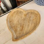 Plateau coeur bois fraiseuse cnc