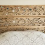 tete de lit bois découpe motifs fraiseuse cnc