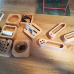 Pots à crayons bois fraiseuse cnc