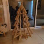 sapin de noel bois découpe fraiseuse cnc