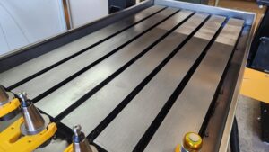 table acier rectifié fraiseuse cnc LUQUE Machines