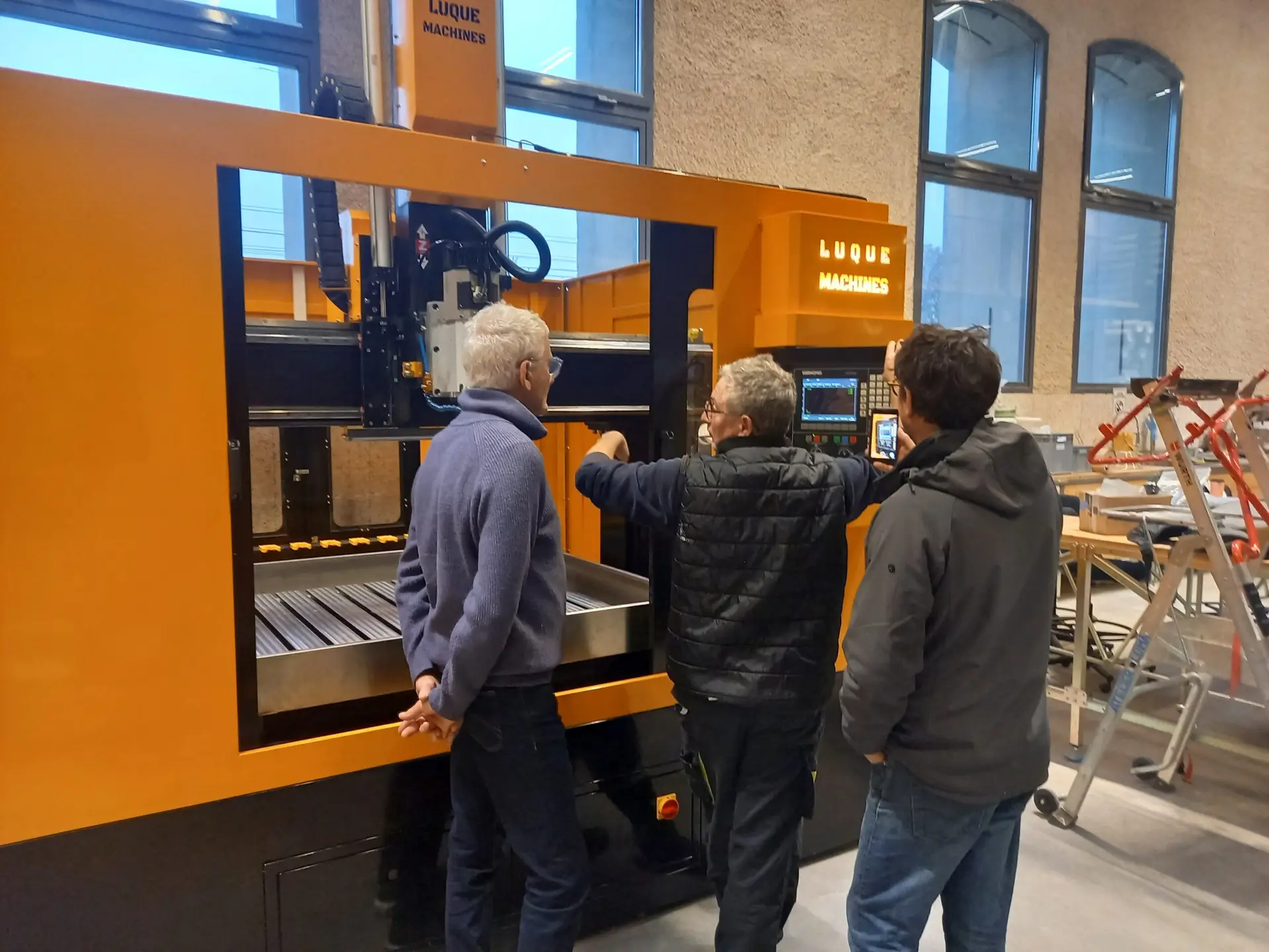 formation fraiseuse cnc LUQUE Machines