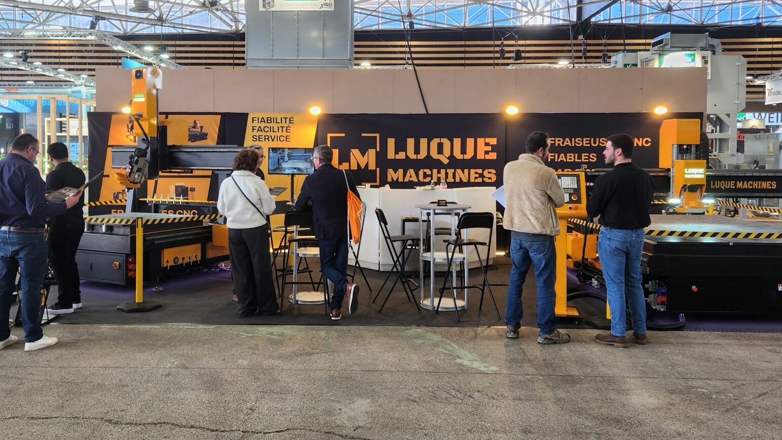 Salon Eurobois 2026 Lyon LUQUE Machines fraiseuses cnc