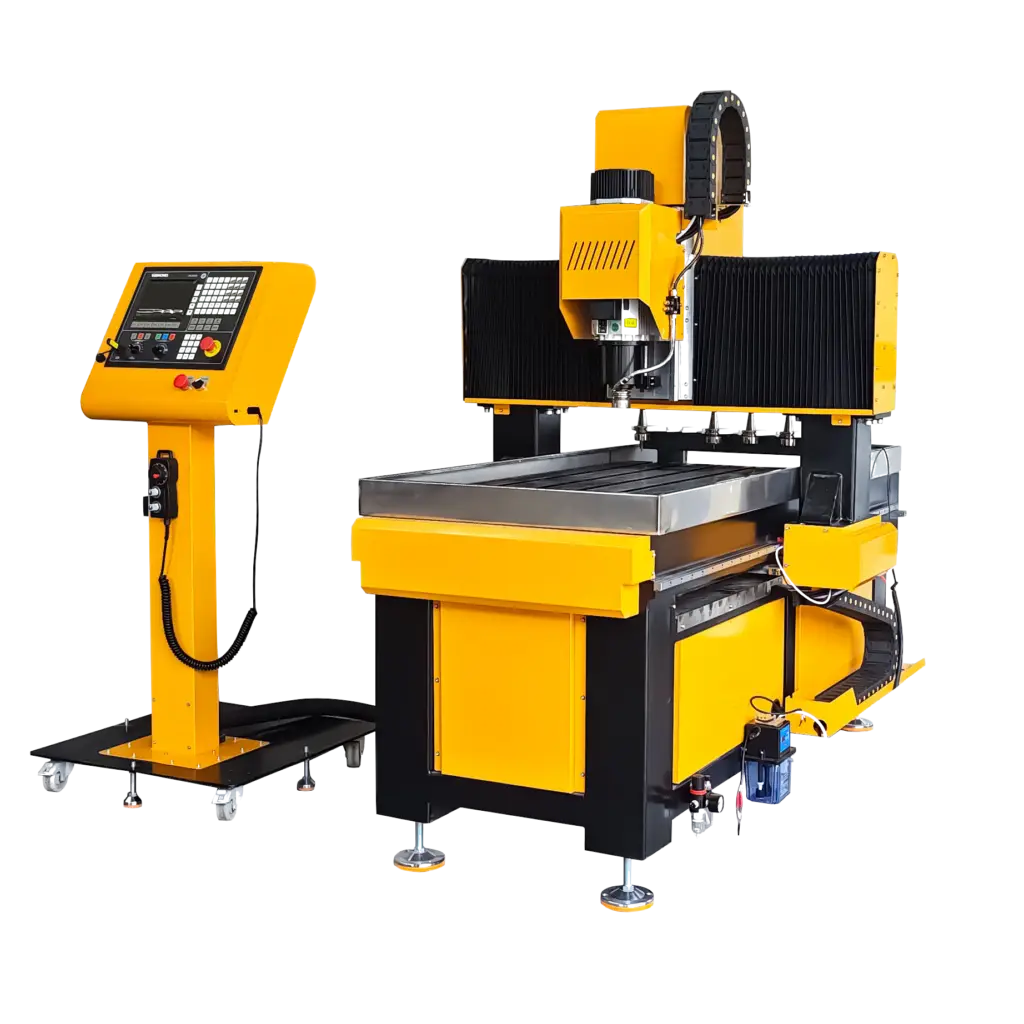 Fraiseuse cnc métal LUQUE Machines M0612 changement d'outil automatique